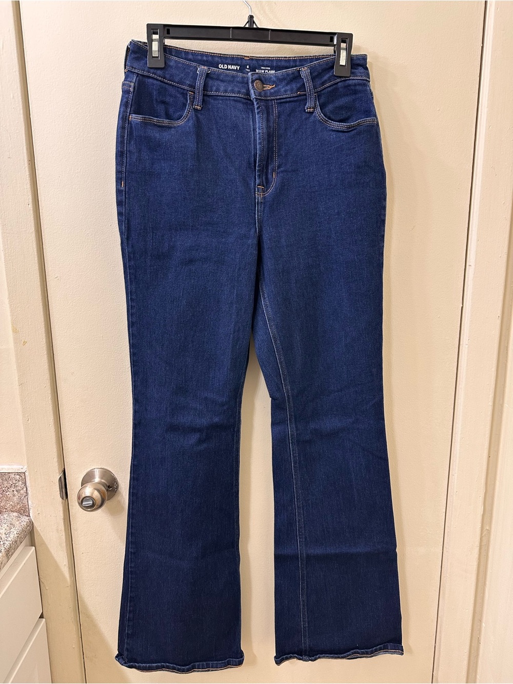 Old Navy Dark Blue Flare Jeans
